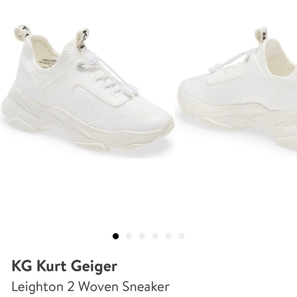 Kurt Geiger Shoes Euc Kurt Geiger Size 75 Leighton White